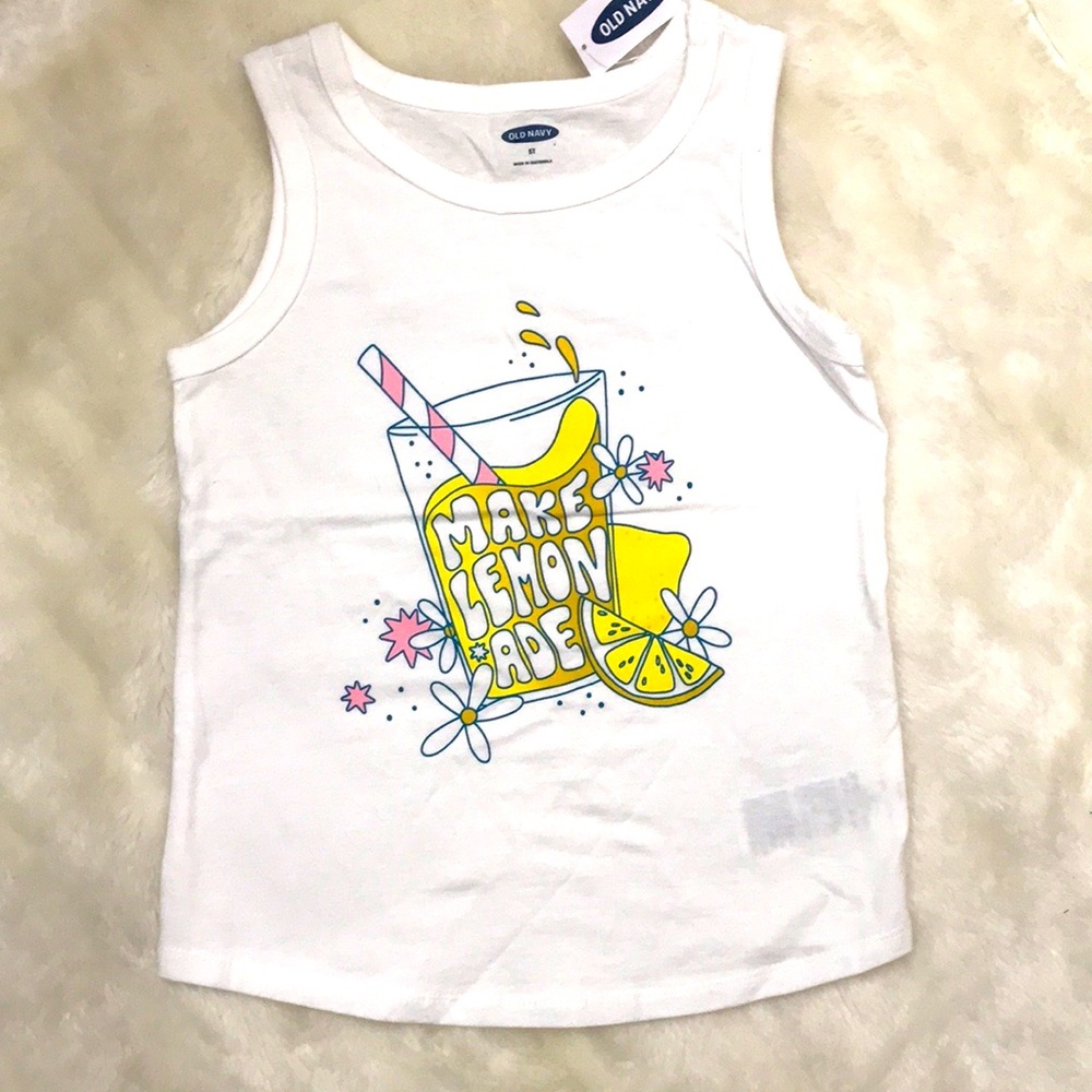 “Make Lemonade” Toddler Graphic Tank Top from Old Navy